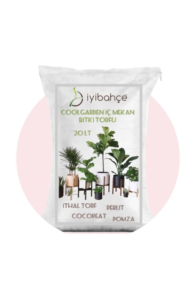 COOLGARDEN İÇ MEKAN BİTKİ TORFU 20 LT Starliçe-Areca-Şeflera-plea vb.
